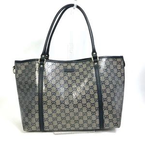 🌺✨Authentic Gucci✨🌺 GG Supreme Denim Shoulder Canvas Tote. Comes With Dust Bag